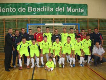 Duelo deportivo entre el Unión Deportiva Boadilla Las Rozas con el Humanes F.S.