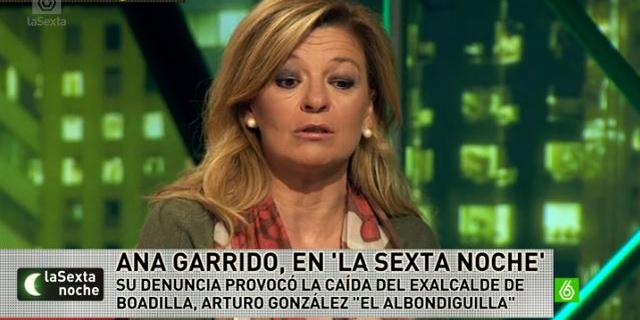 Ana Garrido, denunciada por lo civil y por lo penal