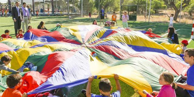 Más de un centenar de niños participan en el campamento Aventura Infantil Más de un centenar de niños participan en el campamento Aventura Infantil