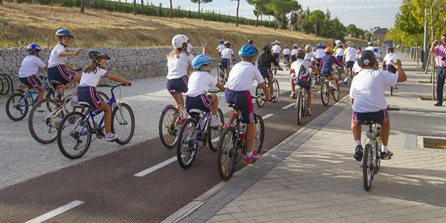 Boadilla celebra la Semana Europea de la Movilidad con la bici de protagonista 