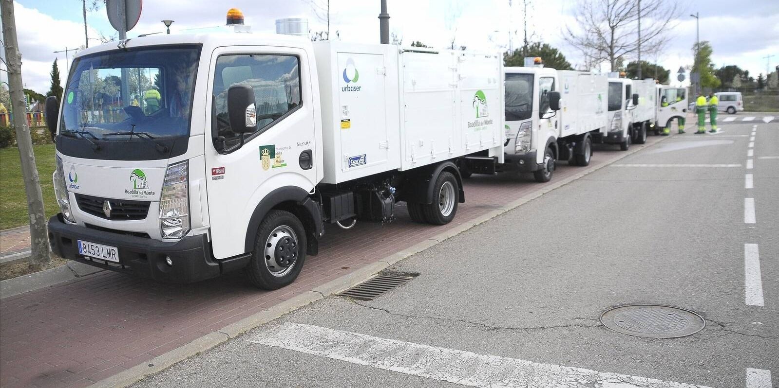 El servicio de limpieza de Boadilla incorpora cuatro nuevos camiones