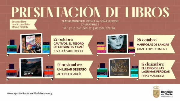 boadilla-acoge-cuatro-presentaciones-de-libros-hasta-diciembre