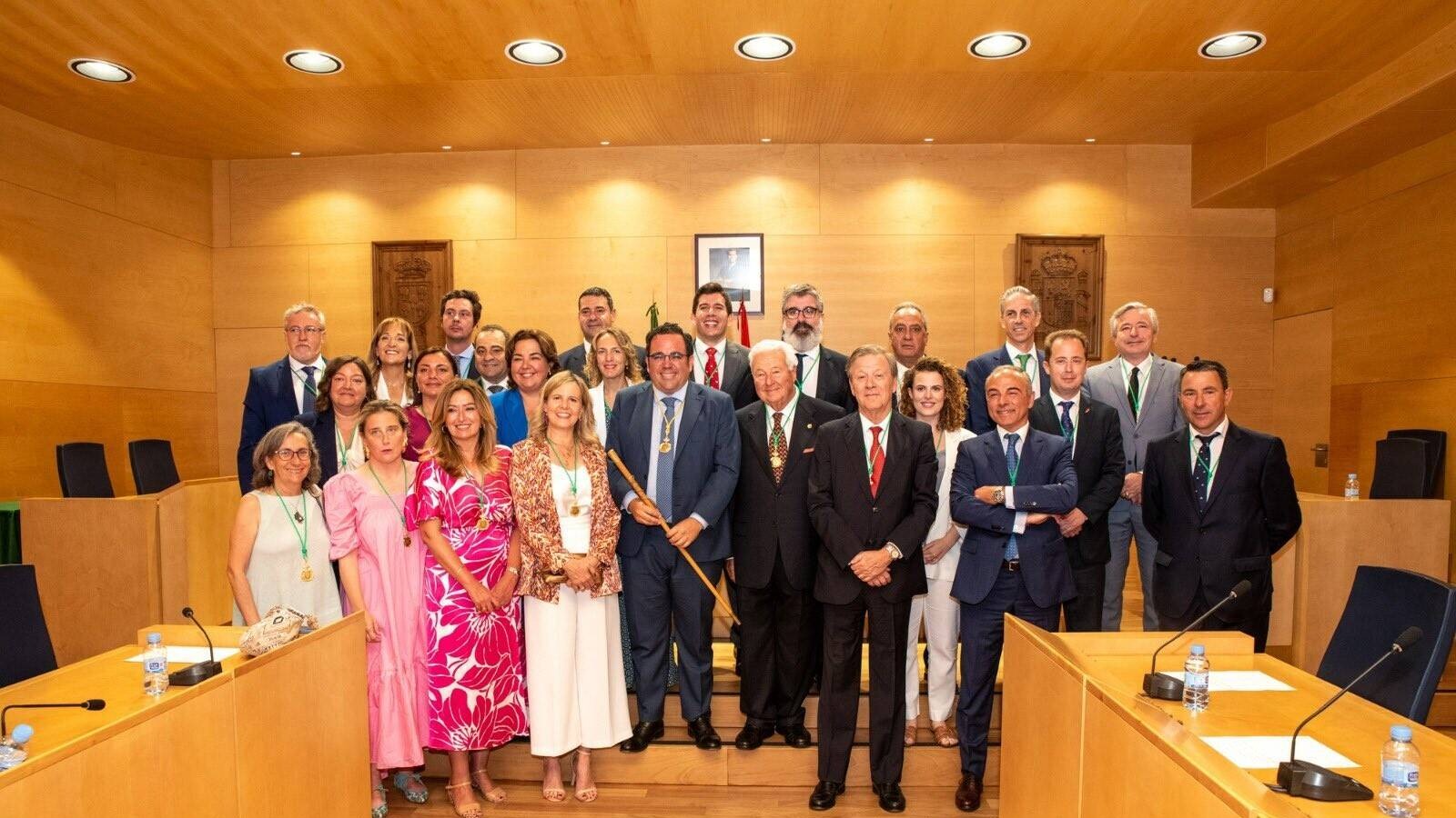 Javier Úbeda, investido alcalde de Boadilla del Monte Javier Úbeda, investido alcalde de Boadilla del Monte