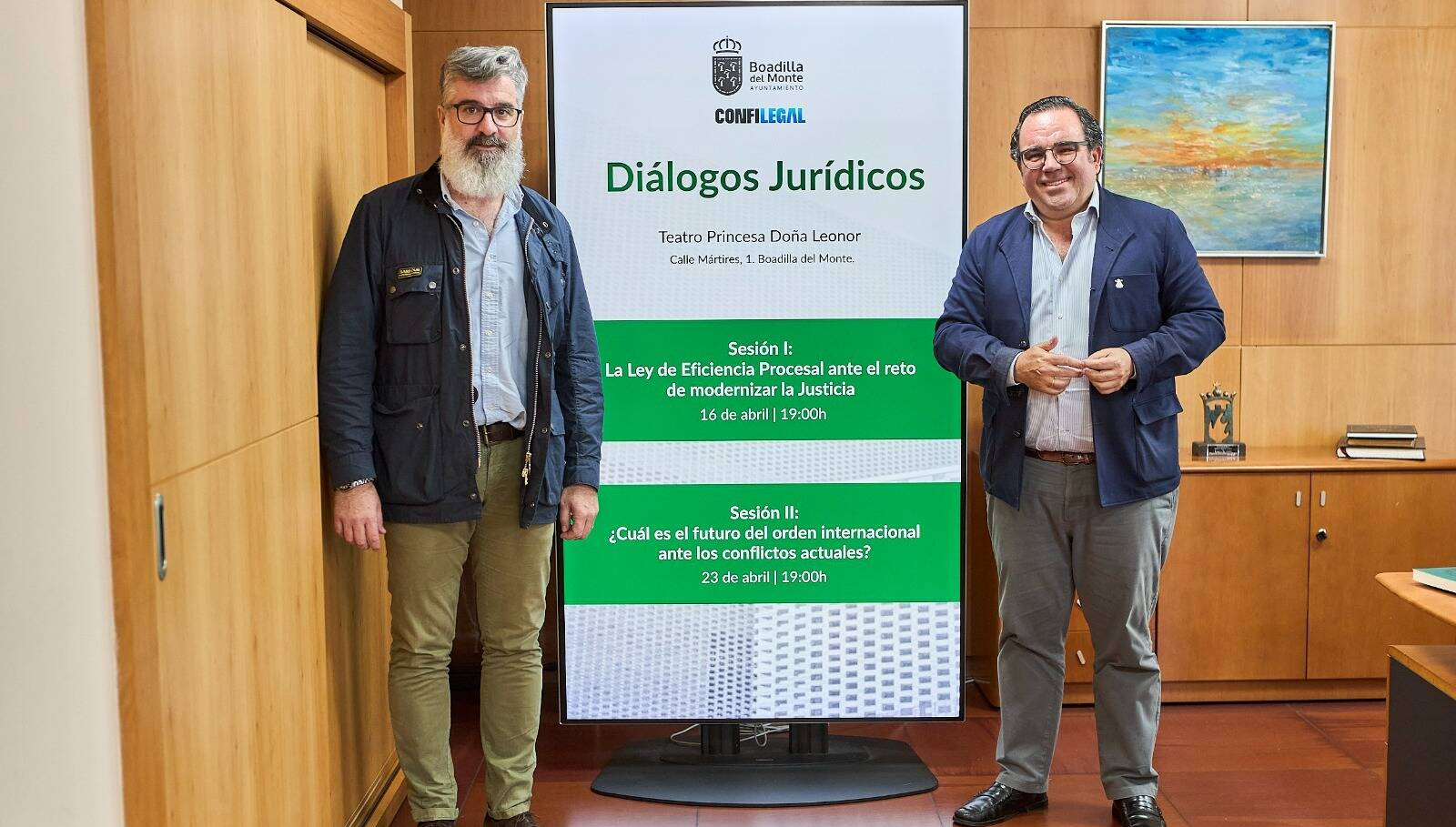Boadilla reúne a expertos del ámbito jurídico para debatir sobre la Justicia y el orden internacional