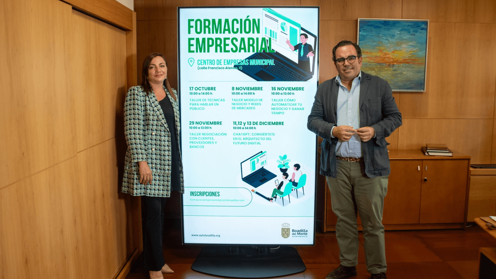 Técnicas para hablar en público o sobre ChatGPT: los nuevos talleres gratuitos de formación Técnicas para hablar en público o sobre ChatGPT: los nuevos talleres gratuitos de formación