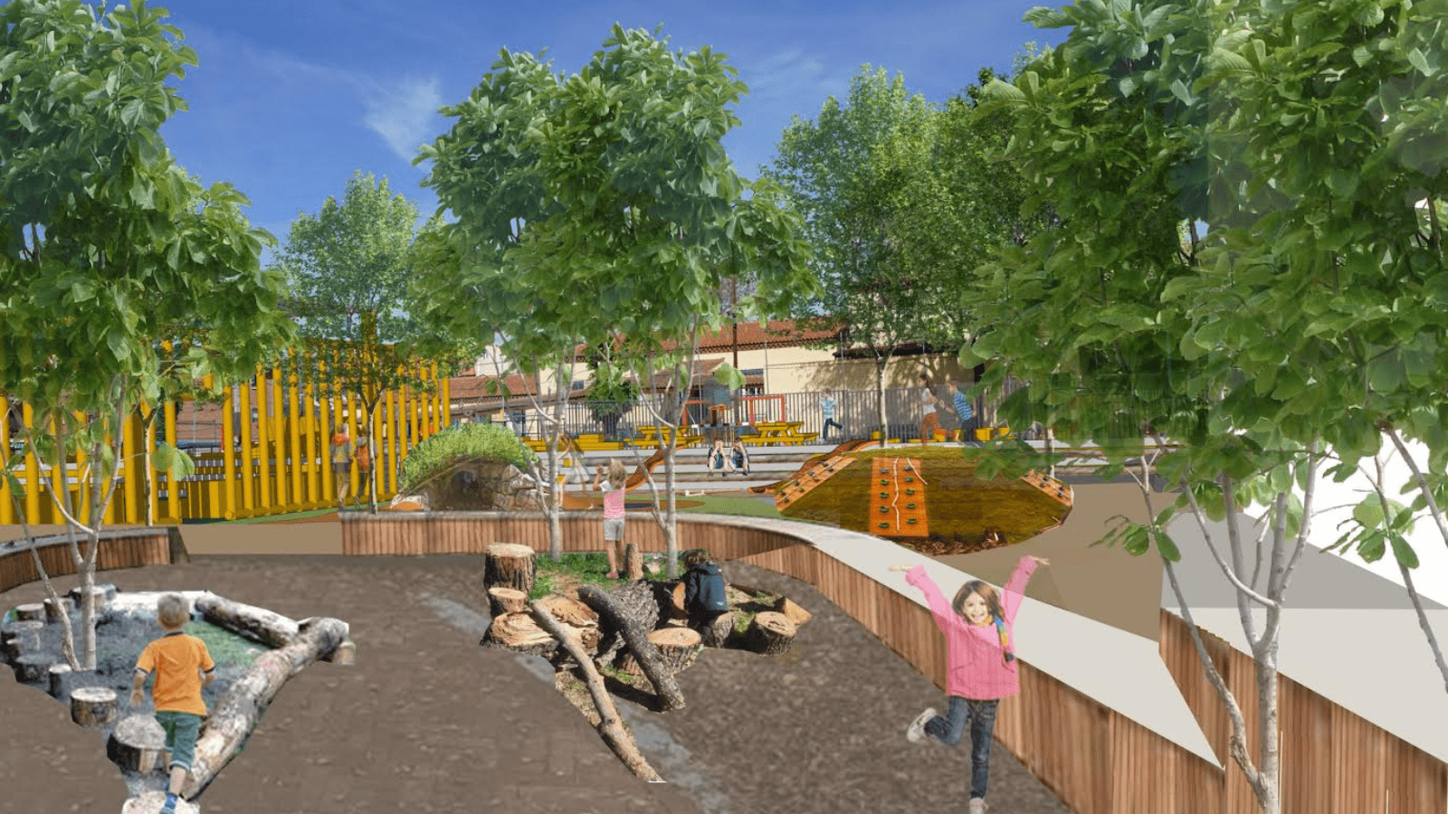 Más Madrid solicita renaturalizar los patios escolares Más Madrid solicita renaturalizar los patios escolares