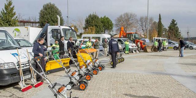 Boadilla se prepara para combatir el mal tiempo invernal