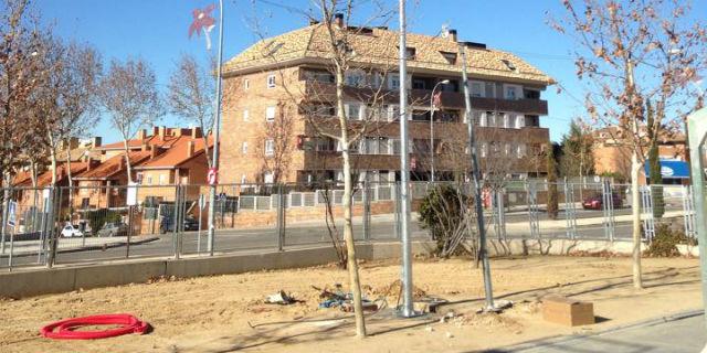 Las pistas de fútbol del colegio Teresa Berganza de Boadilla estarán iluminadas Las pistas de fútbol del colegio Teresa Berganza de Boadilla estarán iluminadas