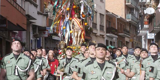 Los vecinos de Boadilla rinden homenaje a San Sebastián