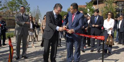 Francisco Granados inaugura las obras de recuperación del entorno del Palacio Infante Don Luis