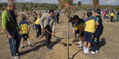 400 alumnos colaboran en la repoblación de áreas perjudicadas en el Día del Árbol 400 alumnos colaboran en la repoblación de áreas perjudicadas en el Día del Árbol