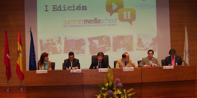 Inaugurada la Summer Media School de la Universidad Francisco de Vitoria Inaugurada la Summer Media School de la Universidad Francisco de Vitoria