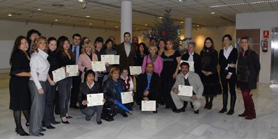 Entrega de diplomas en Formación Ocupacional