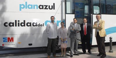 Boadilla del Monte recibe al autobús de la Calidad del Aire Boadilla del Monte recibe al autobús de la Calidad del Aire