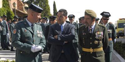 Homenaje a la patrona de la Guardia Civil en Boadilla