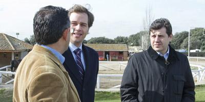 Terol ha visitado el Club Deportivo Las Encinas de Boadilla del Monte