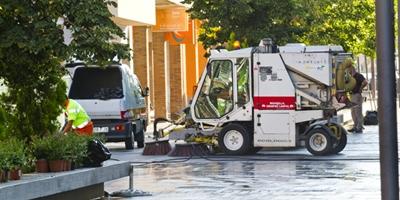 Boadilla presenta el dispositivo especial de limpieza de verano Boadilla presenta el dispositivo especial de limpieza de verano