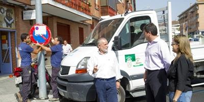 El Ayuntamiento de Boadilla pone en marcha la limpieza integral de la calle José Antonio