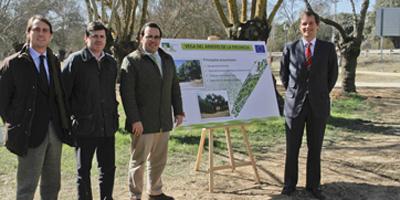 En marcha las obras de recuperación de la vega del Arroyo de la Fresneda En marcha las obras de recuperación de la vega del Arroyo de la Fresneda