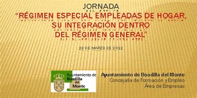 El Ayuntamiento organiza una jornada informativa sobre el régimen especial de la empleada de hogar El Ayuntamiento organiza una jornada informativa sobre el régimen especial de la empleada de hogar