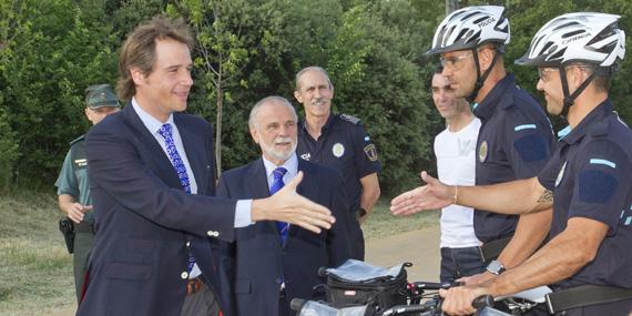 Boadilla presenta su Unidad Ciclista de la Policía Local Boadilla presenta su Unidad Ciclista de la Policía Local