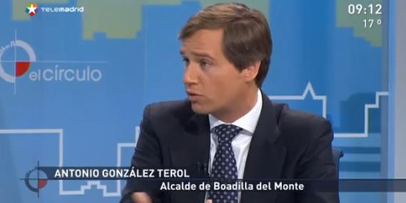 Terol en ‘El Círculo’ de Telemadrid: “He renunciado al 70% de mi sueldo en la Asamblea”