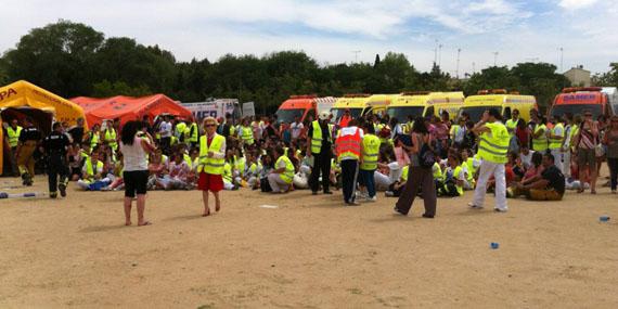 Boadilla participa en el simulacro de emergencias que ha tenido lugar en Villaviciosa de Odón