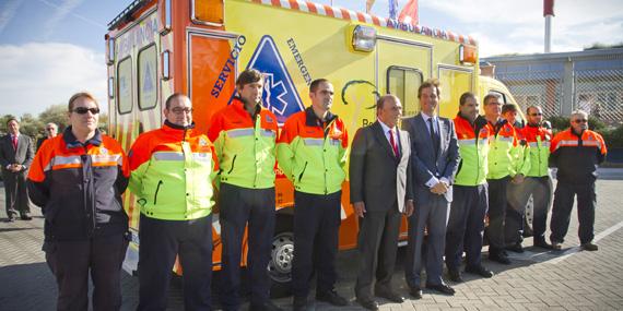 El Grupo Santander ofrece su tercera ambulancia a la Red Municipal de Emergencias de Boadilla