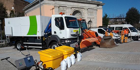 Boadilla presenta el dispositivo de Emergencias ante nevadas e inclemencias meteorológicas Boadilla presenta el dispositivo de Emergencias ante nevadas e inclemencias meteorológicas