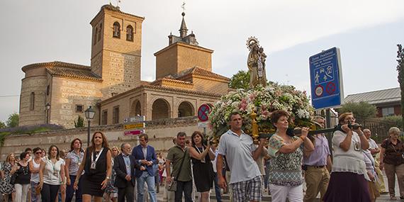 Misa y procesión en honor a la Virgen del Carmen 