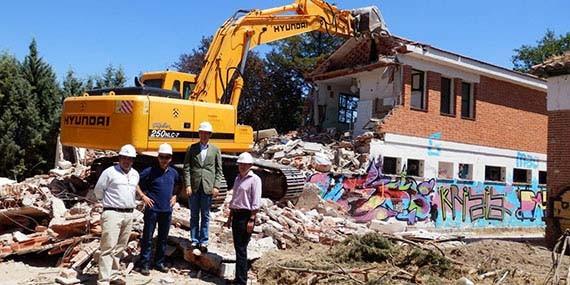 Comienzan las obras del Aula Medioambiental de Boadilla Comienzan las obras del Aula Medioambiental de Boadilla