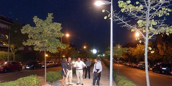 La Avenida Infante Don Luis renueva su alumbrado