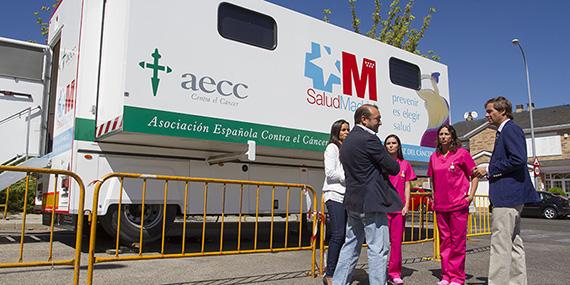 La unidad móvil para la detección del cáncer de mama llega a Boadilla La unidad móvil para la detección del cáncer de mama llega a Boadilla