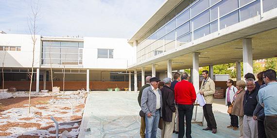 Las obras del nuevo Centro de Mayores avanzan al ritmo previsto