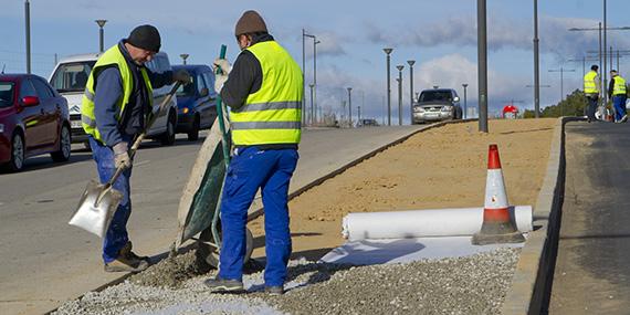 Obras de mejora funcional y estética en la urbanización Parque Boadilla