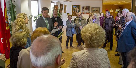 Los mayores de Boadilla exponen sus obras de arte Los mayores de Boadilla exponen sus obras de arte