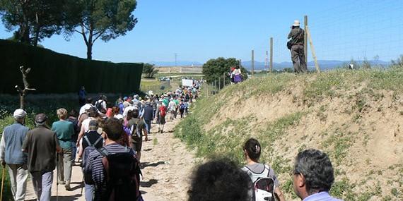 Unas 300 personas participaron en la marcha por Romanillos Unas 300 personas participaron en la marcha por Romanillos