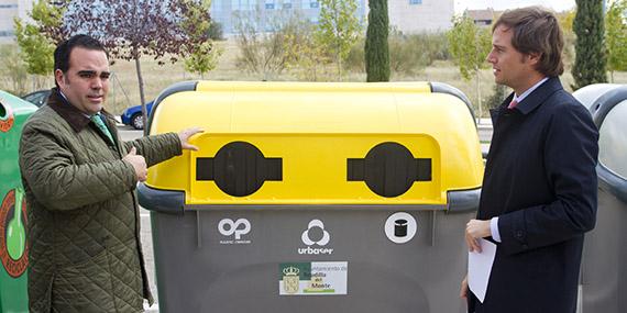 Ecoembes felicita a Boadilla por la mejora en el reciclaje Ecoembes felicita a Boadilla por la mejora en el reciclaje