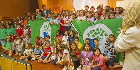 Los colegios Teresa Berganza y García Lorca obtienen la bandera verde Los colegios Teresa Berganza y García Lorca obtienen la bandera verde
