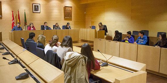 Los alumnos del colegio Quercus, ediles por un día Los alumnos del colegio Quercus, ediles por un día