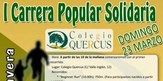 Boadilla celebra la I Carrera Popular Solidaria en apoyo a la India Boadilla celebra la I Carrera Popular Solidaria en apoyo a la India