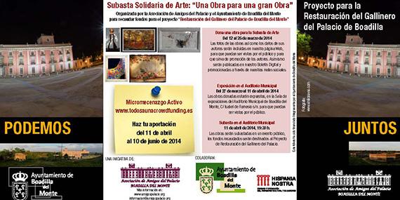Un proyecto de 'crowdfunding' para restaurar el ‘Gallinero’ Un proyecto de 'crowdfunding' para restaurar el ‘Gallinero’