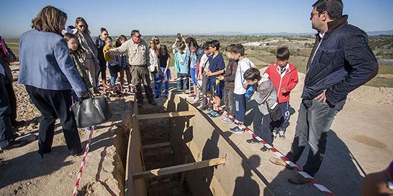 San Babilés 'recibe' a los escolares de Boadilla