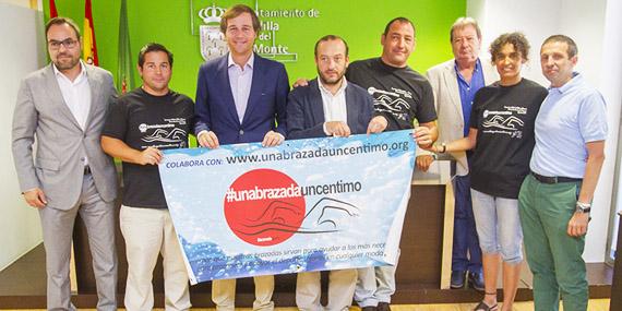 Boadilla se suma a la iniciativa solidaria 'Una brazada, un céntimo' Boadilla se suma a la iniciativa solidaria 'Una brazada, un céntimo'