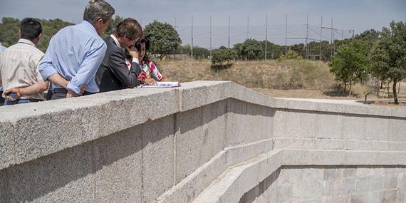 El puente de piedra de Boadilla ya está restaurado