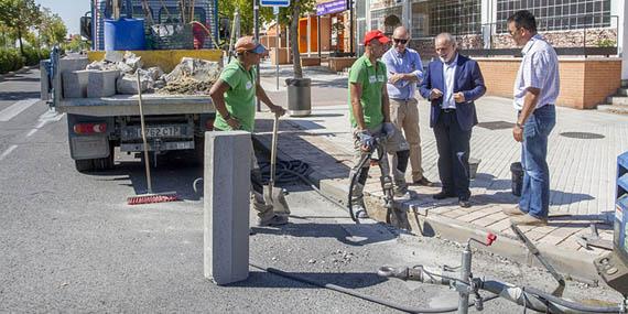 La operación asfalto arranca en la Avenida Infante Don Luis La operación asfalto arranca en la Avenida Infante Don Luis