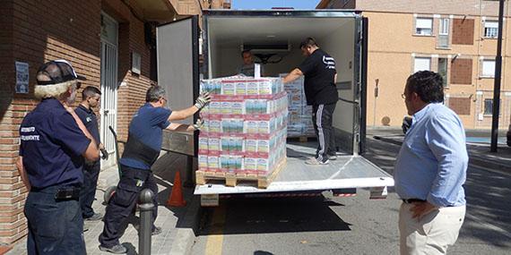 El Banco Municipal de Alimentos recibe 2.341 kilos de comida El Banco Municipal de Alimentos recibe 2.341 kilos de comida
