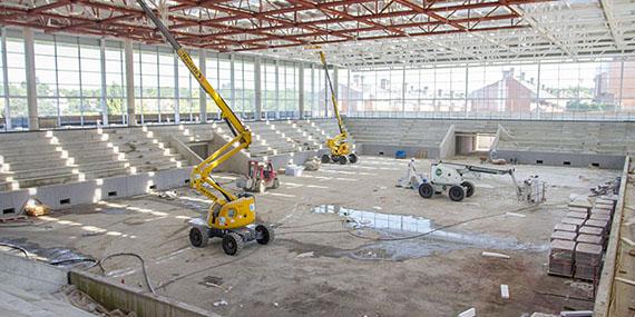 El Pabellón de Viñas Viejas abrirá sus puertas en en el primer trimestre de 2015 El Pabellón de Viñas Viejas abrirá sus puertas en en el primer trimestre de 2015