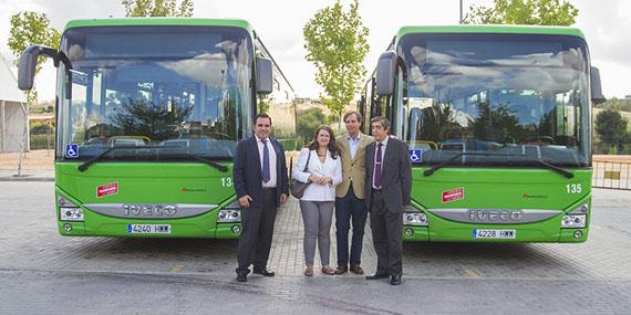 Boadilla agrega dos nuevos autobuses ecológicos a su flota Boadilla agrega dos nuevos autobuses ecológicos a su flota