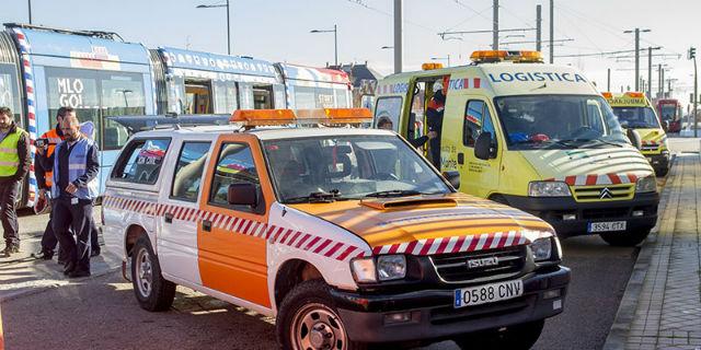 El Metro Ligero de Boadilla realiza un simulacro de accidente